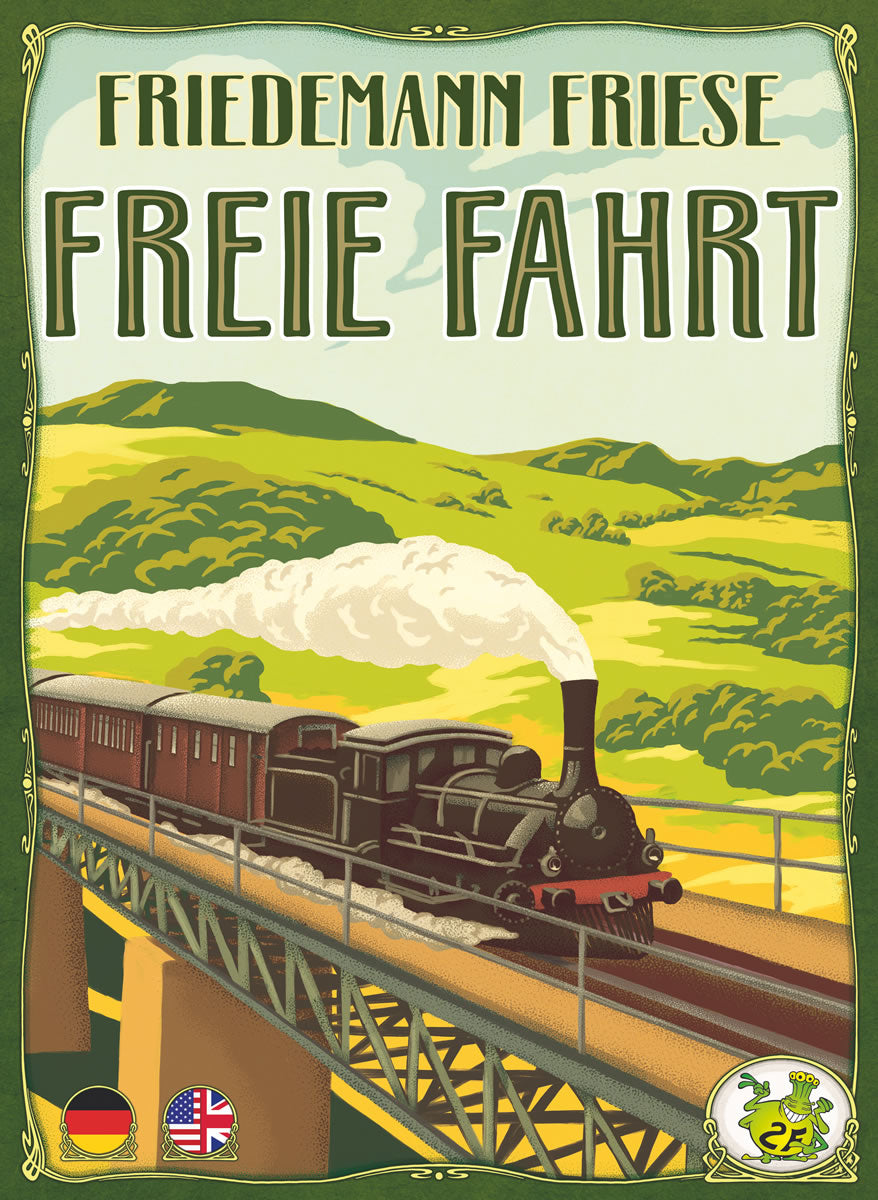 Free Ride USA by Friedemann Friese, English Edition